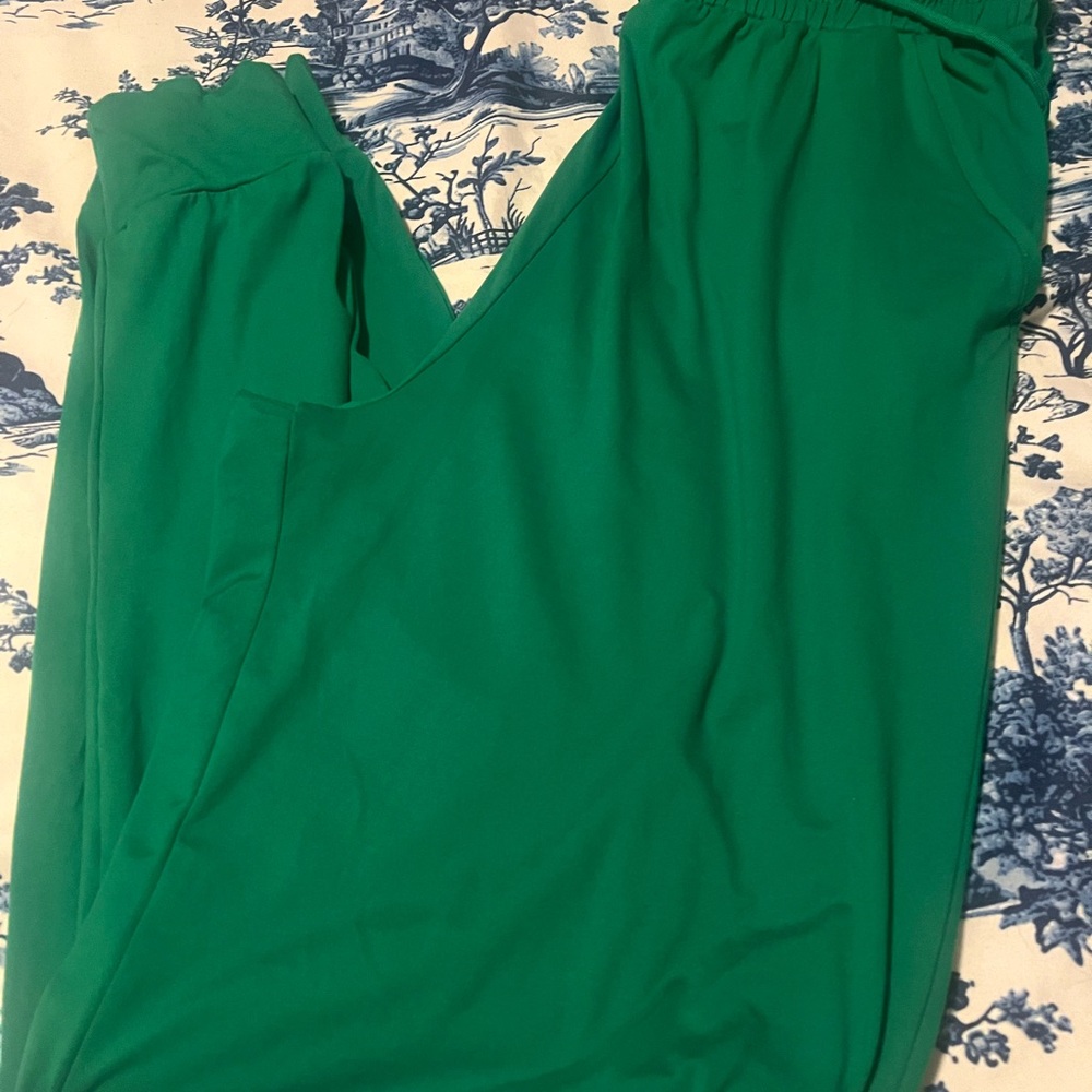 Women's Green Joggers